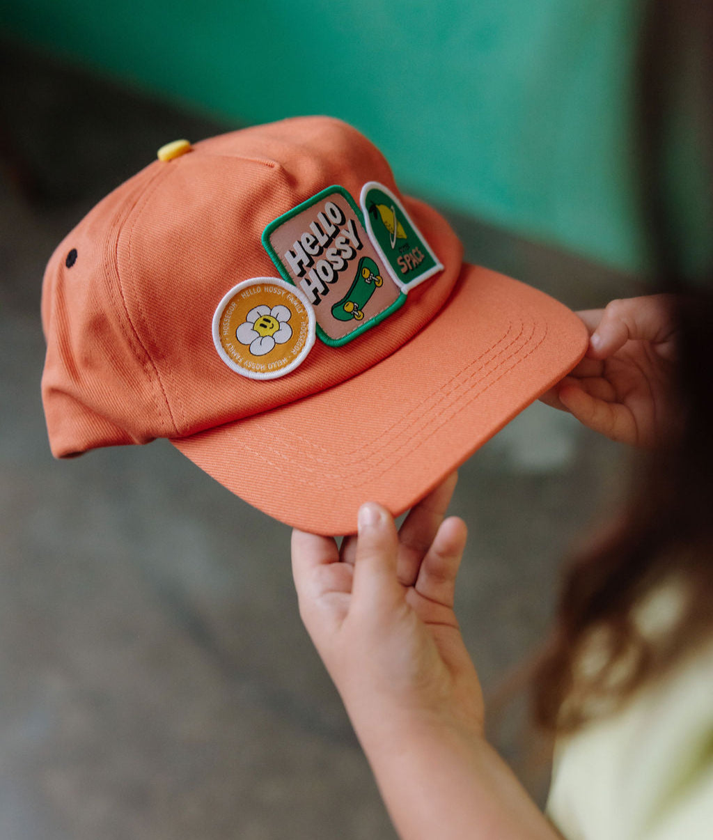 Patchy Orange Cap
