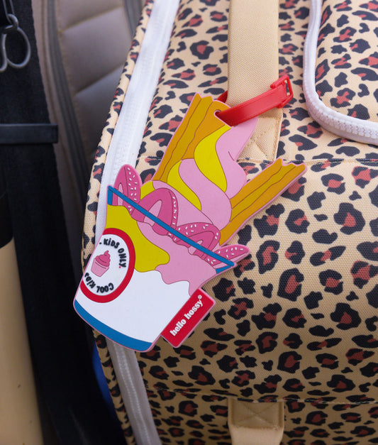 Ice Cream Suitcase Tag