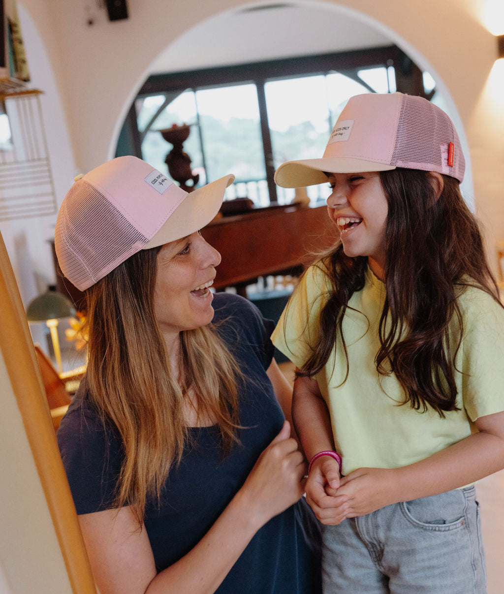 Mini Powder Pink Cap