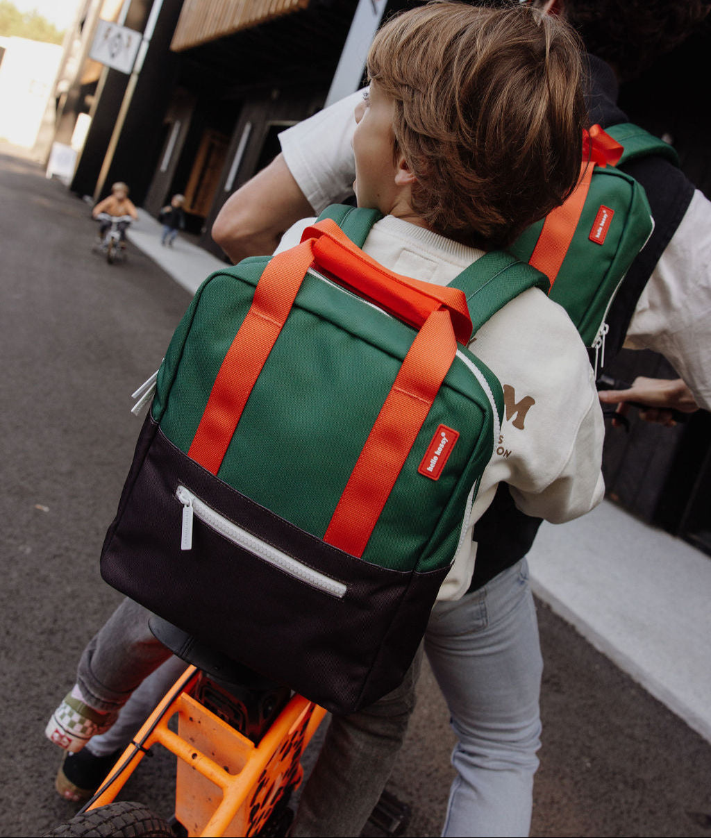 Mini Dark Green Backpack