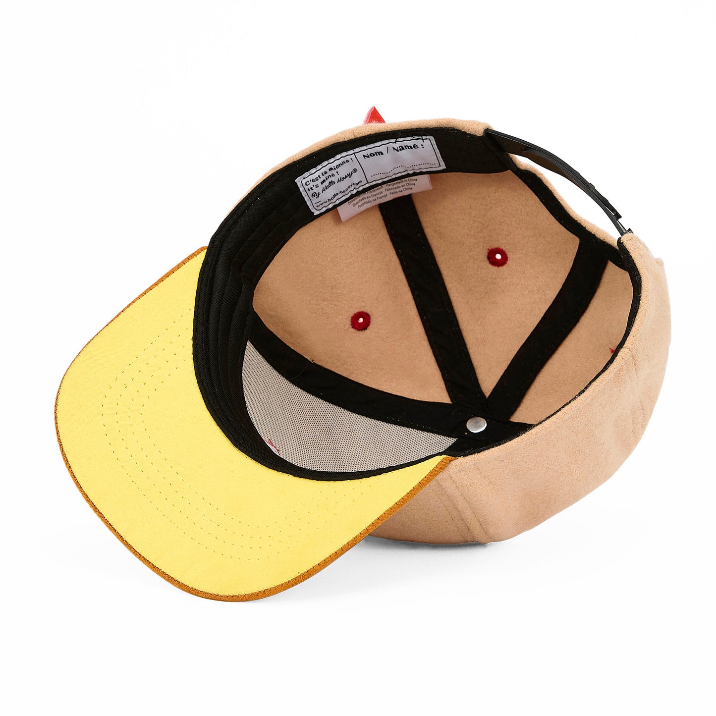Casquette Melton Creamy
