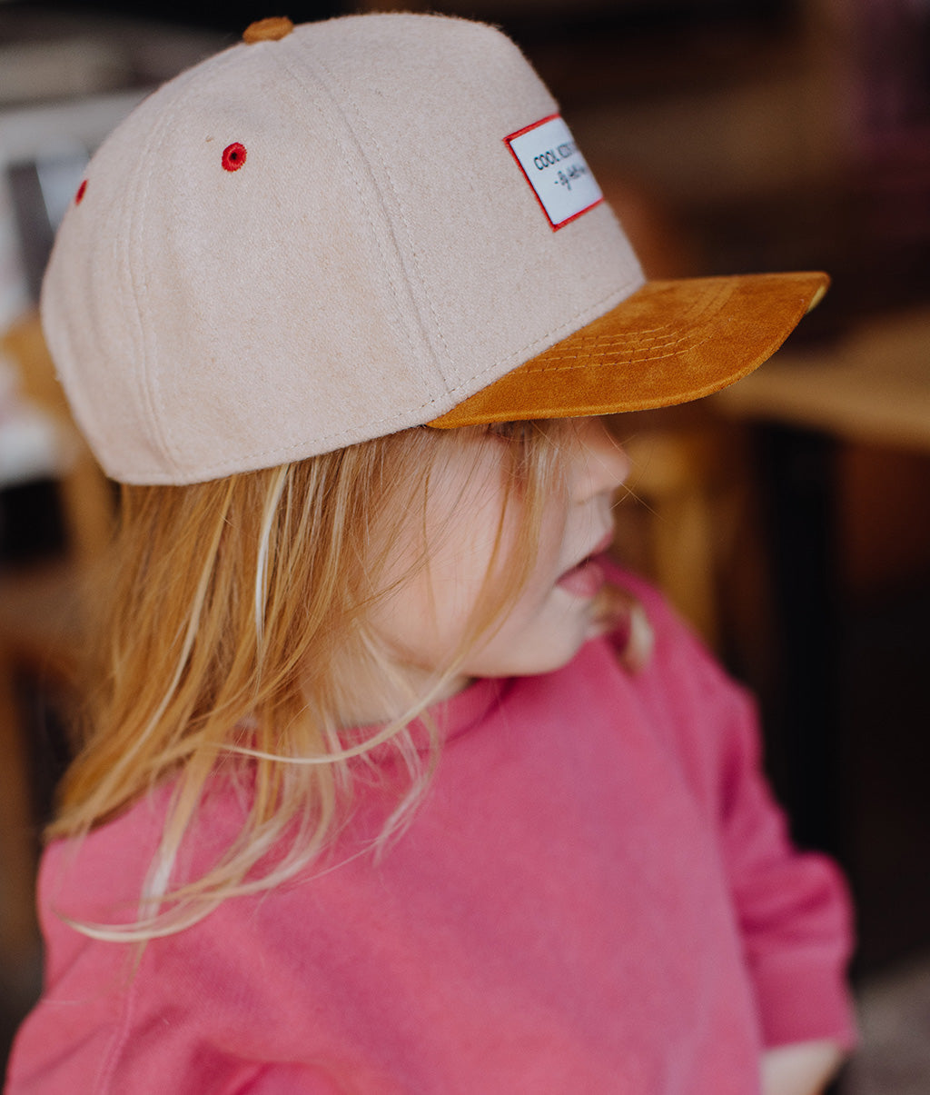 Casquette Melton Creamy