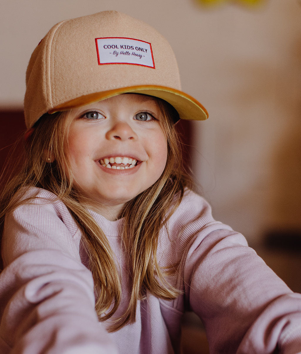 Casquette Melton Creamy
