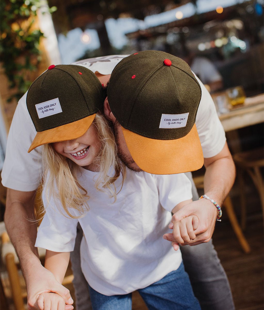 Casquette Melton Khaki Enfants & Bébés, Cool Kids Only, Hello Hossy