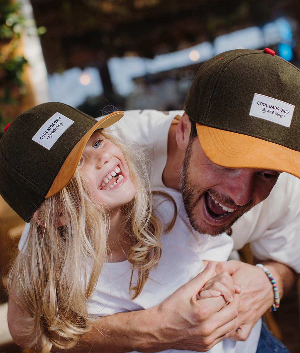 Casquette Melton Khaki Enfants & Bébés, Cool Kids Only, Hello Hossy