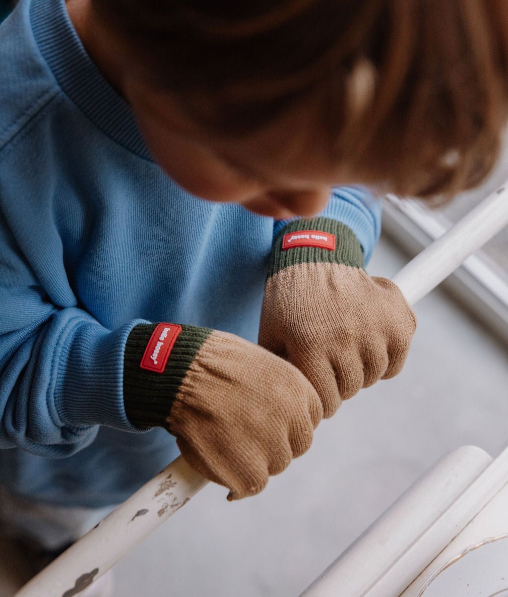 Gants Handy Pistachio Enfants & Bébés, Cool Kids Only, Hello Hossy