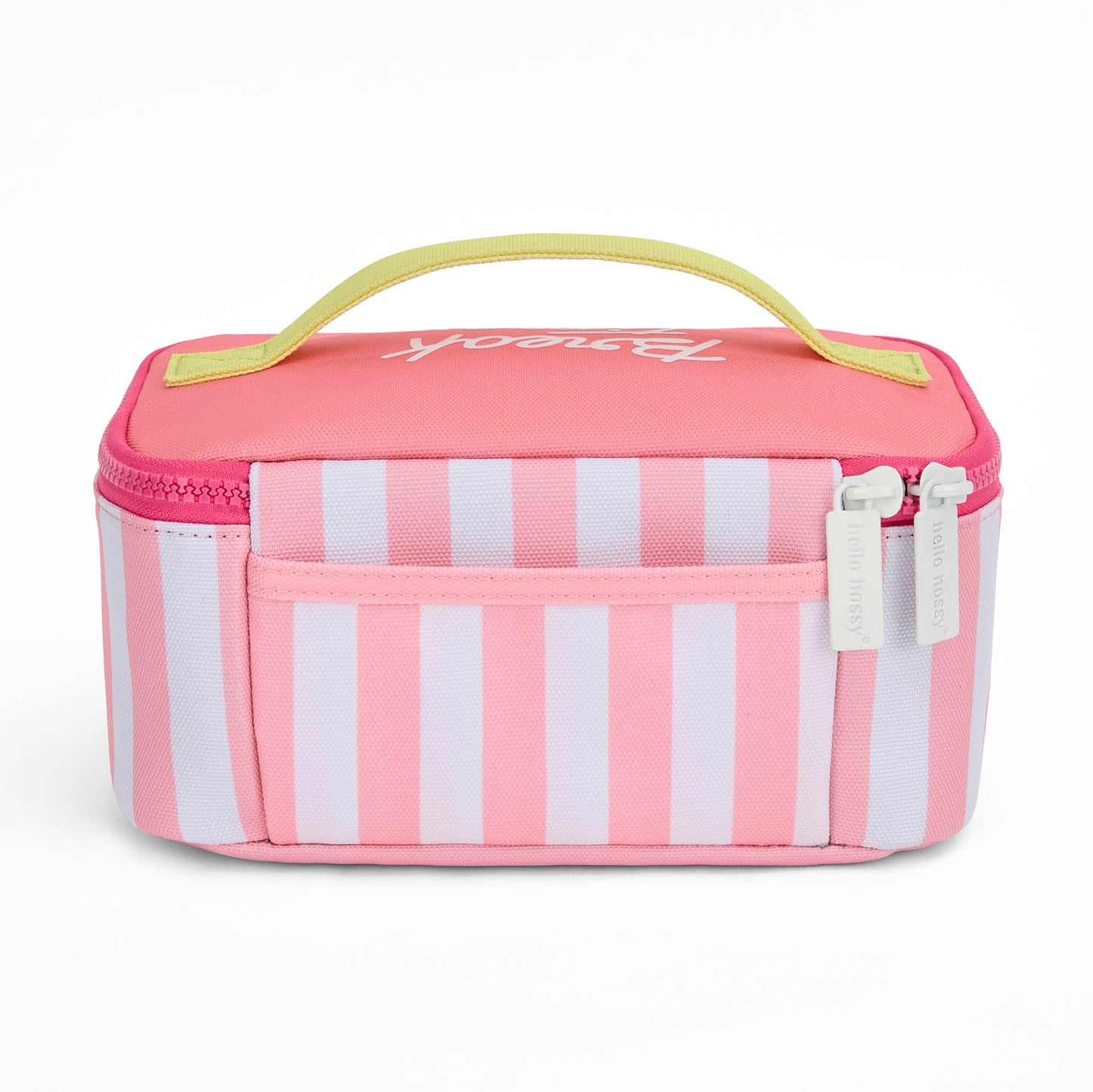 Pink Stripes Lunch Bag
