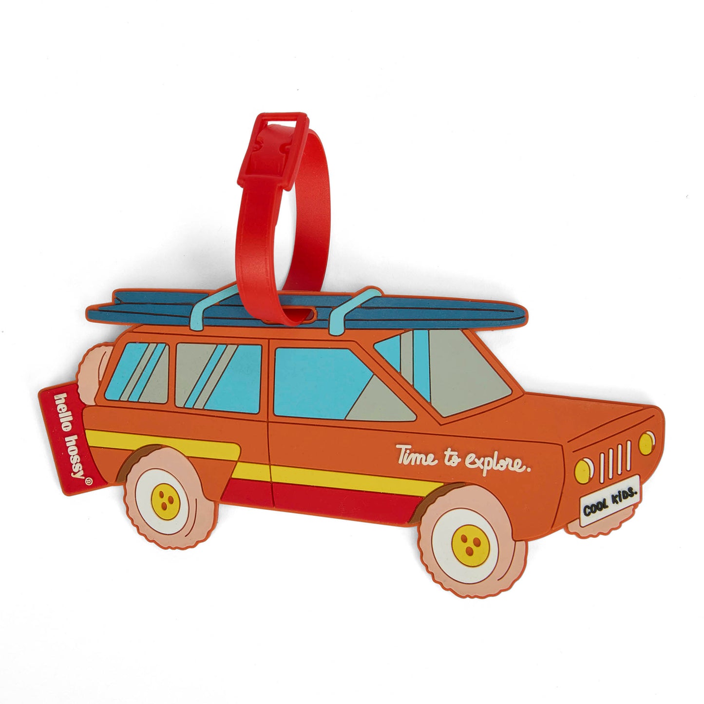 Surf Car Suitcase Tag