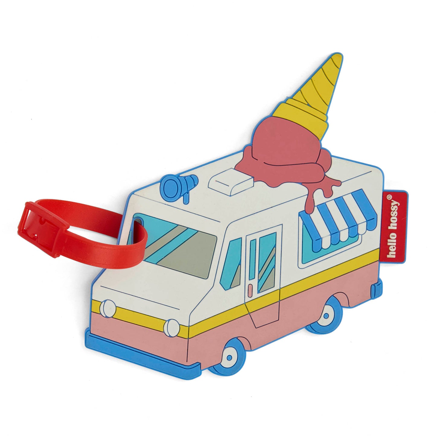Ice Truck Suitcase Tag