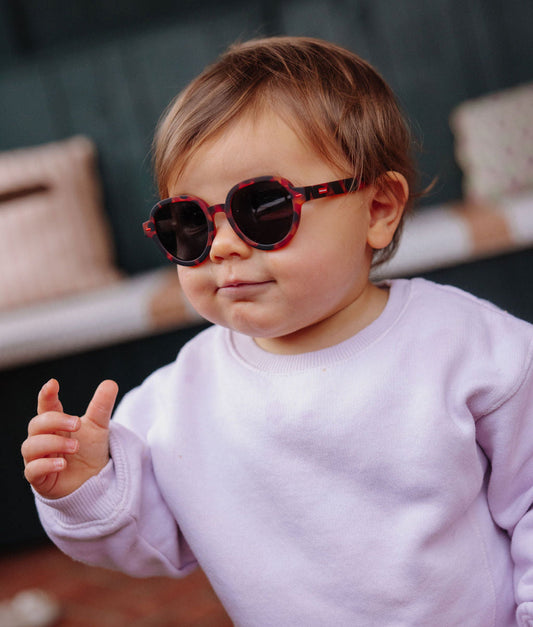 Lunettes de soleil Enfants Megy Craky, colorées, verres catégorie 3, UV400, verres polarisés, dès 9 mois, Cool Kids Only !