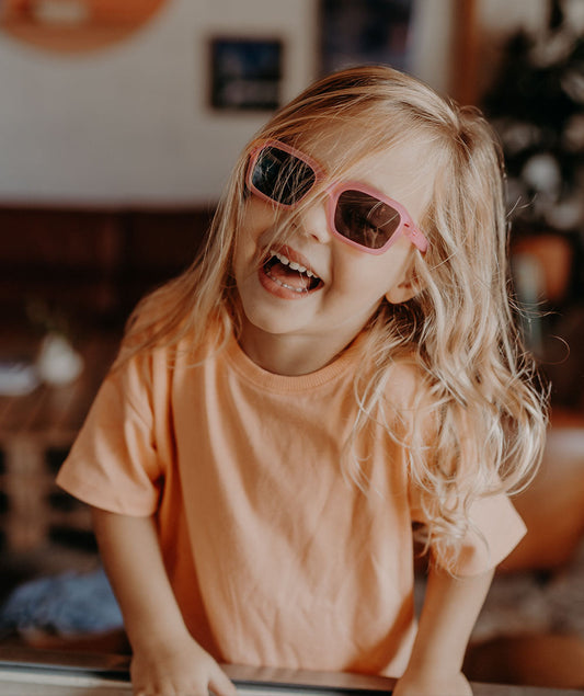 Lunettes de soleil Enfants Morzi Jesse, colorées, verres catégorie 3, UV400, verres polarisés, dès 2 ans, Cool Kids Only !