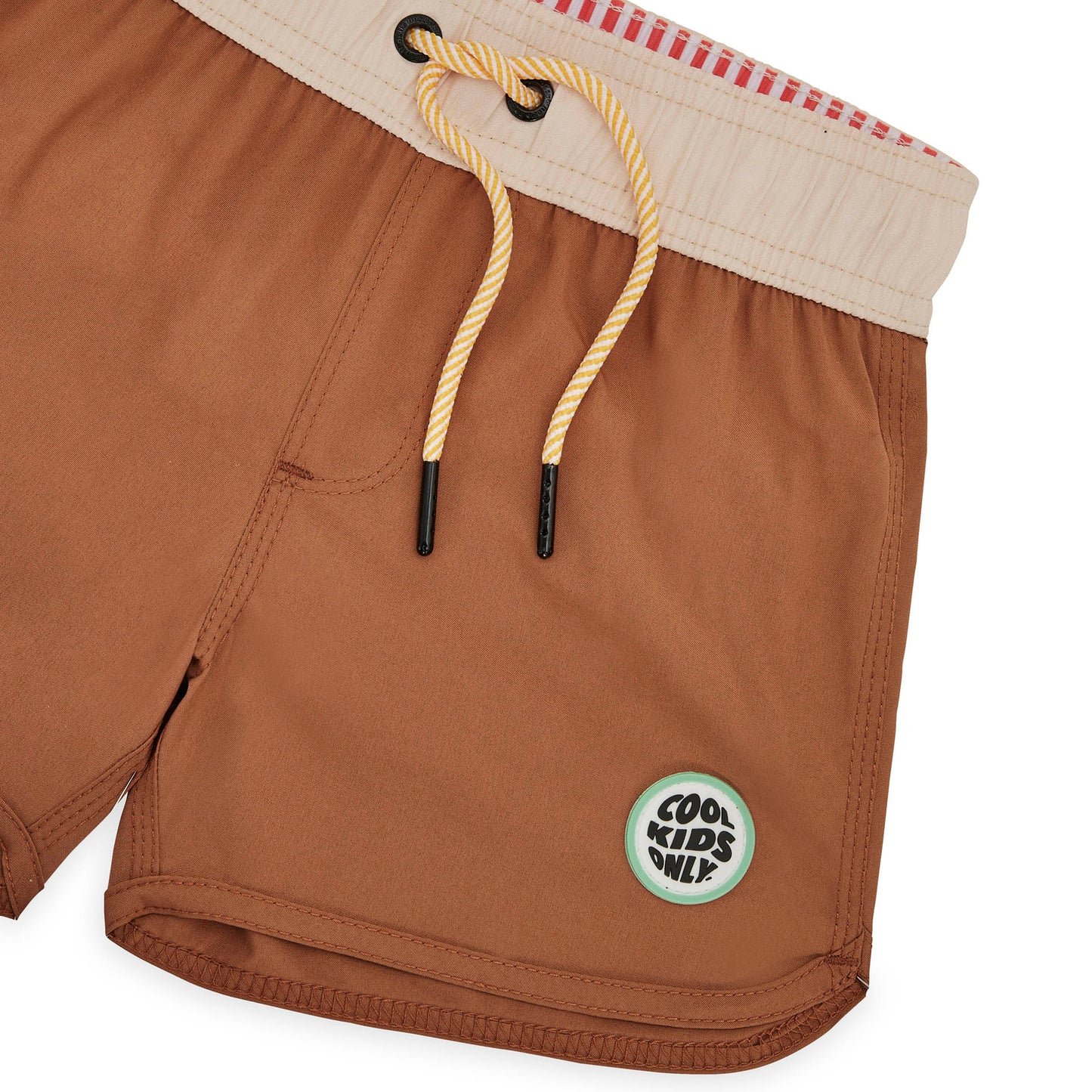 Boys' Swim Shorts Mini Iced Coffee UV protection, Cool Kids Only !