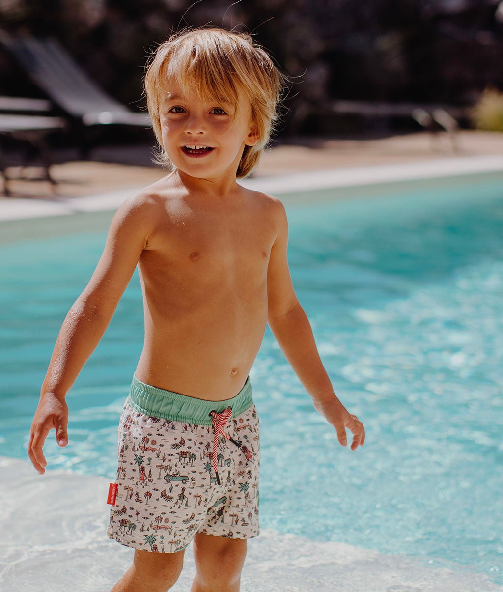 Jungly Swim Shorts - Main Image