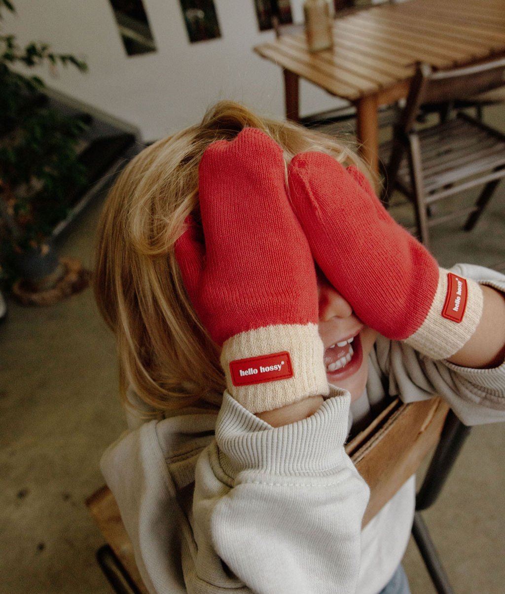 Moufles Hotty Framboise Enfants & Bébés, Cool Kids Only, Hello Hossy