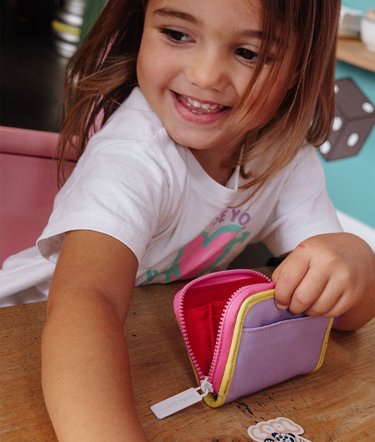 Mini Mauve Wallet
