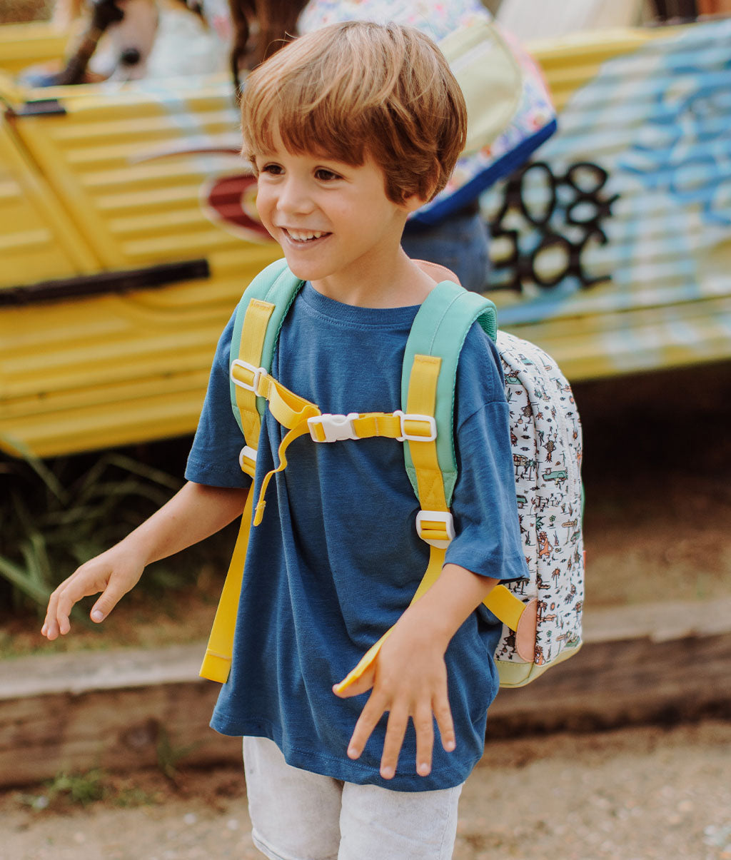 Jungly Kids schoolbag, eco-friendly, from age 2, Cool Kids Only!