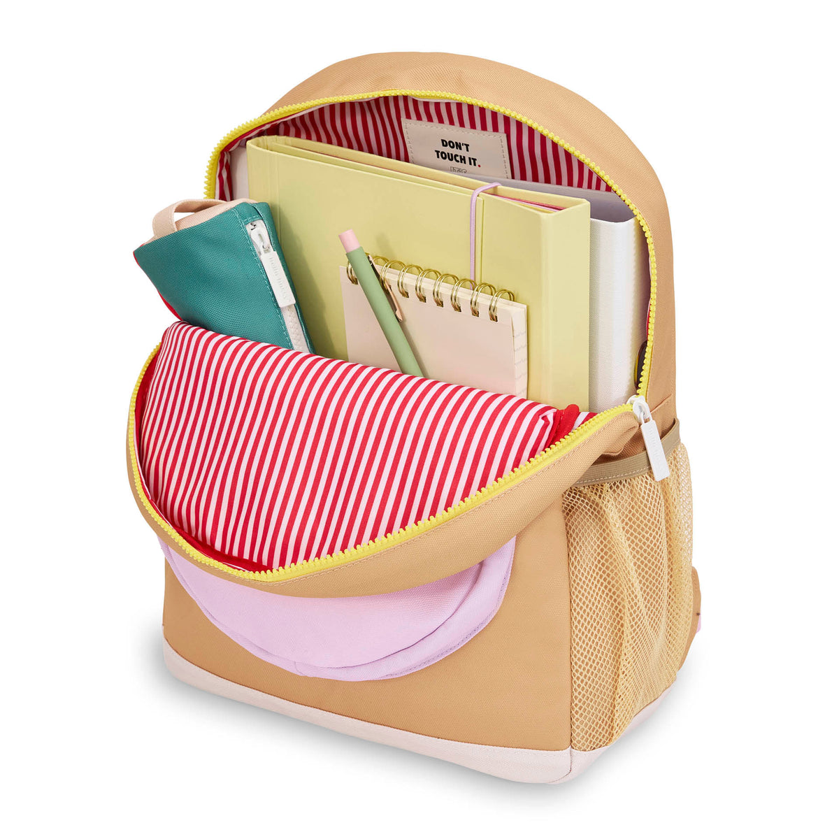 Backpack Kids Mini cream Brûlée, eco-friendly, from 2 years old, Cool Kids Only!