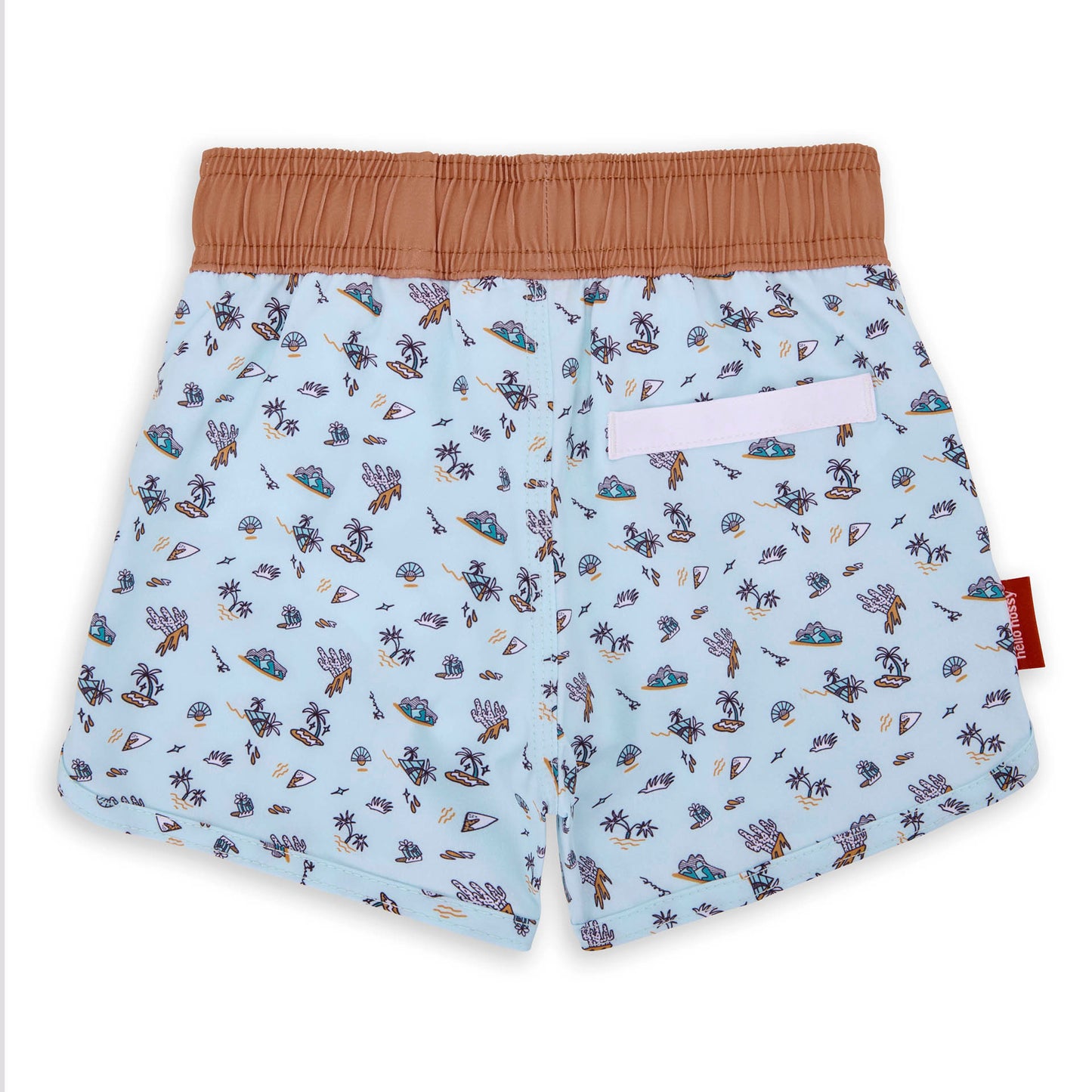 Boys' Swimsuit blue Island UV protection, Cool Kids Only !