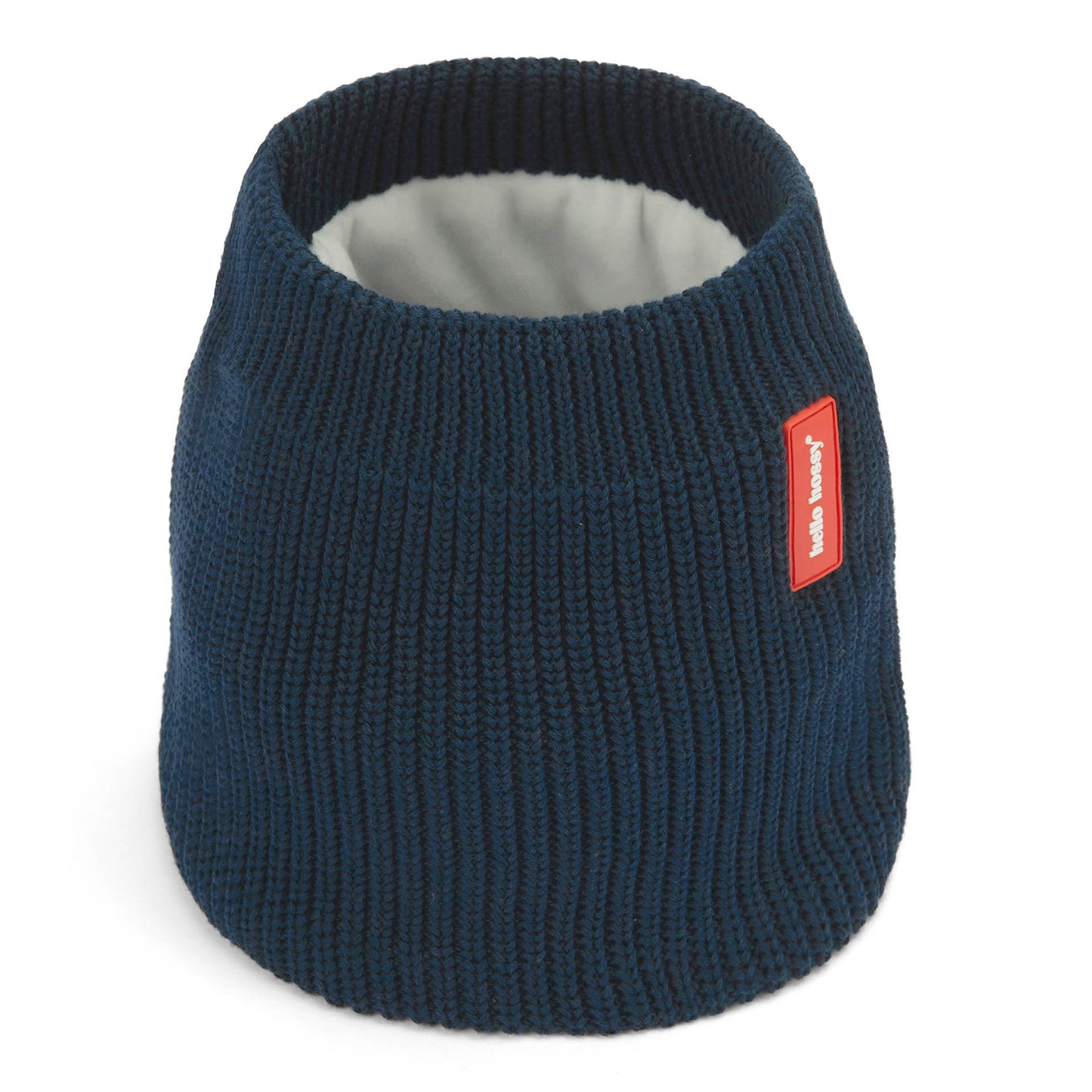 Tour-de-cou en maille uni et polaire Cocoon Polo pour enfant et bébé – vue de 3/4