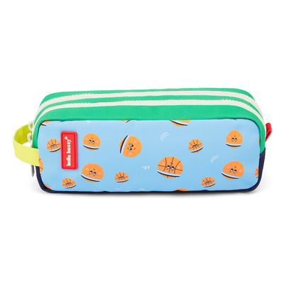 Children's blue basketball pencil case Hello Hossy