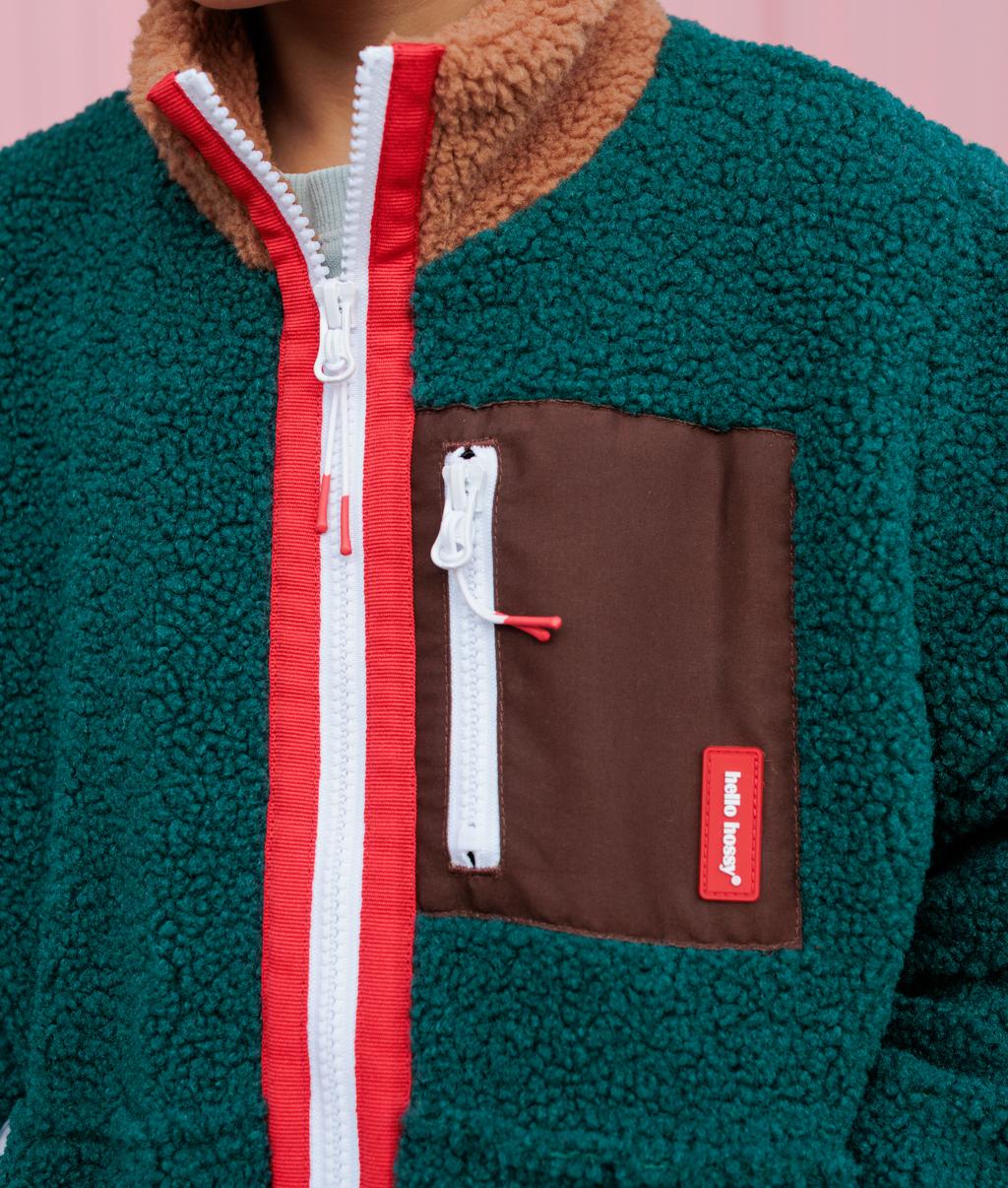 Duck Blue Fleece Jacket