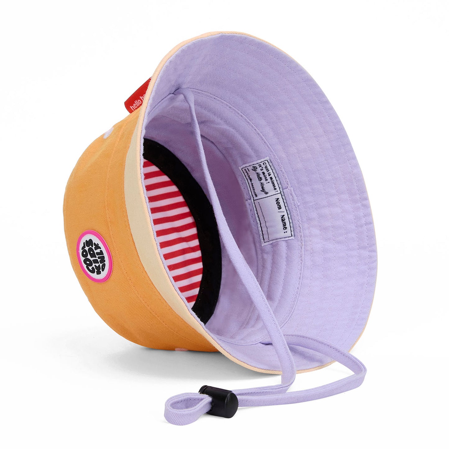 Mini Orange Bucket Hat