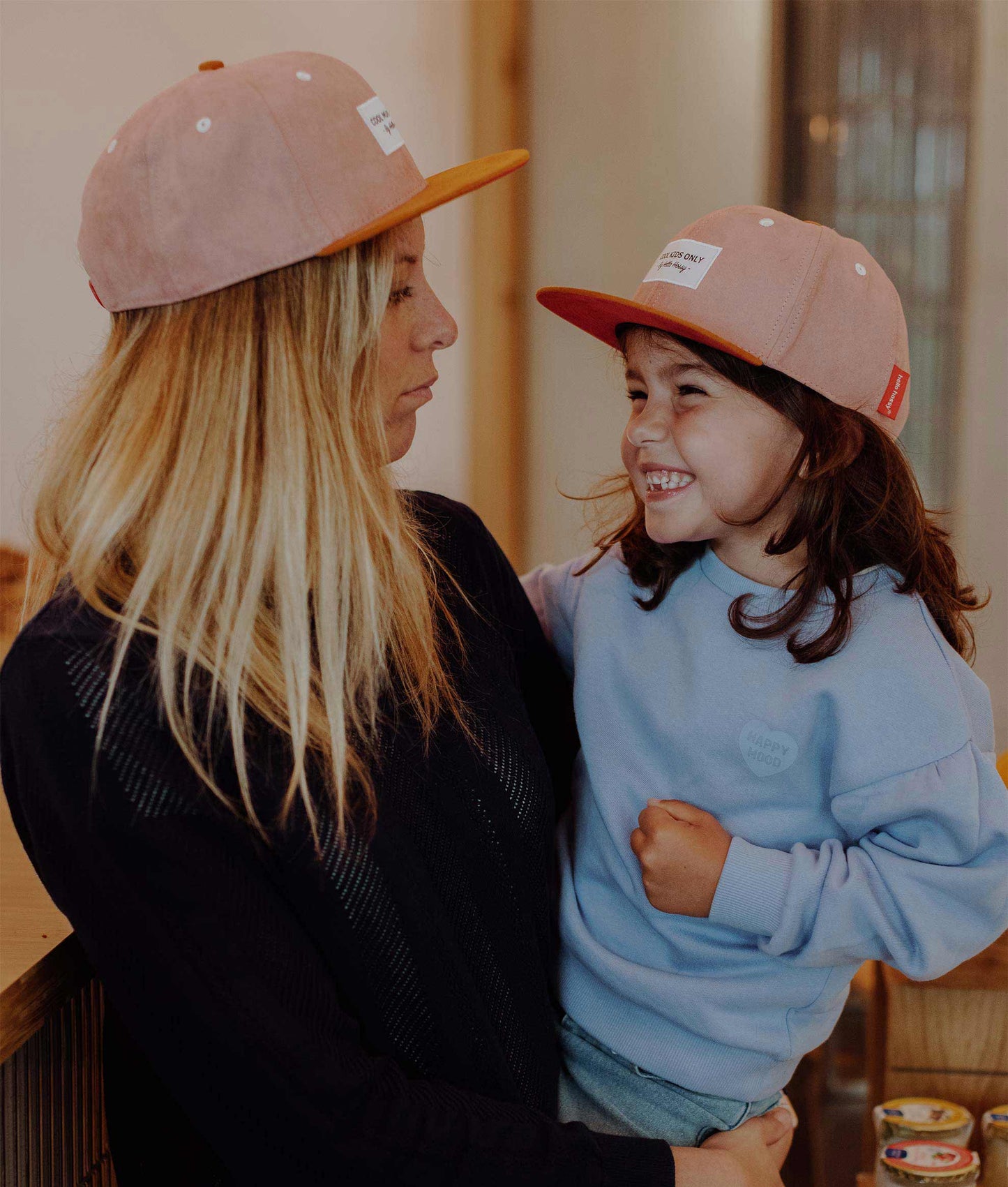 Casquette Daim Old Pink Enfants & Bébés, Cool Kids Only, Hello Hossy