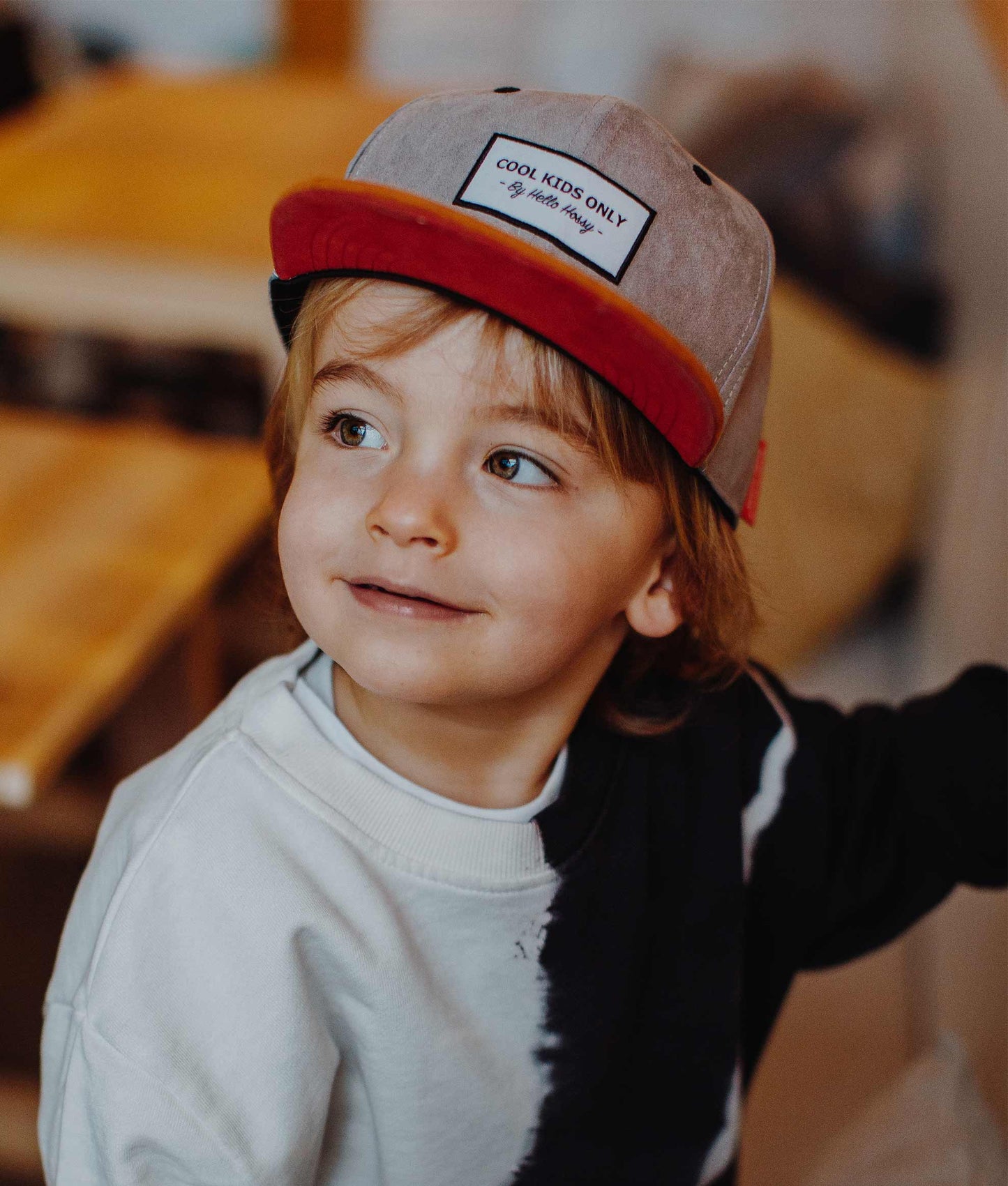 Casquette Daim Street Grey Enfants & Bébés, Cool Kids Only, Hello Hossy