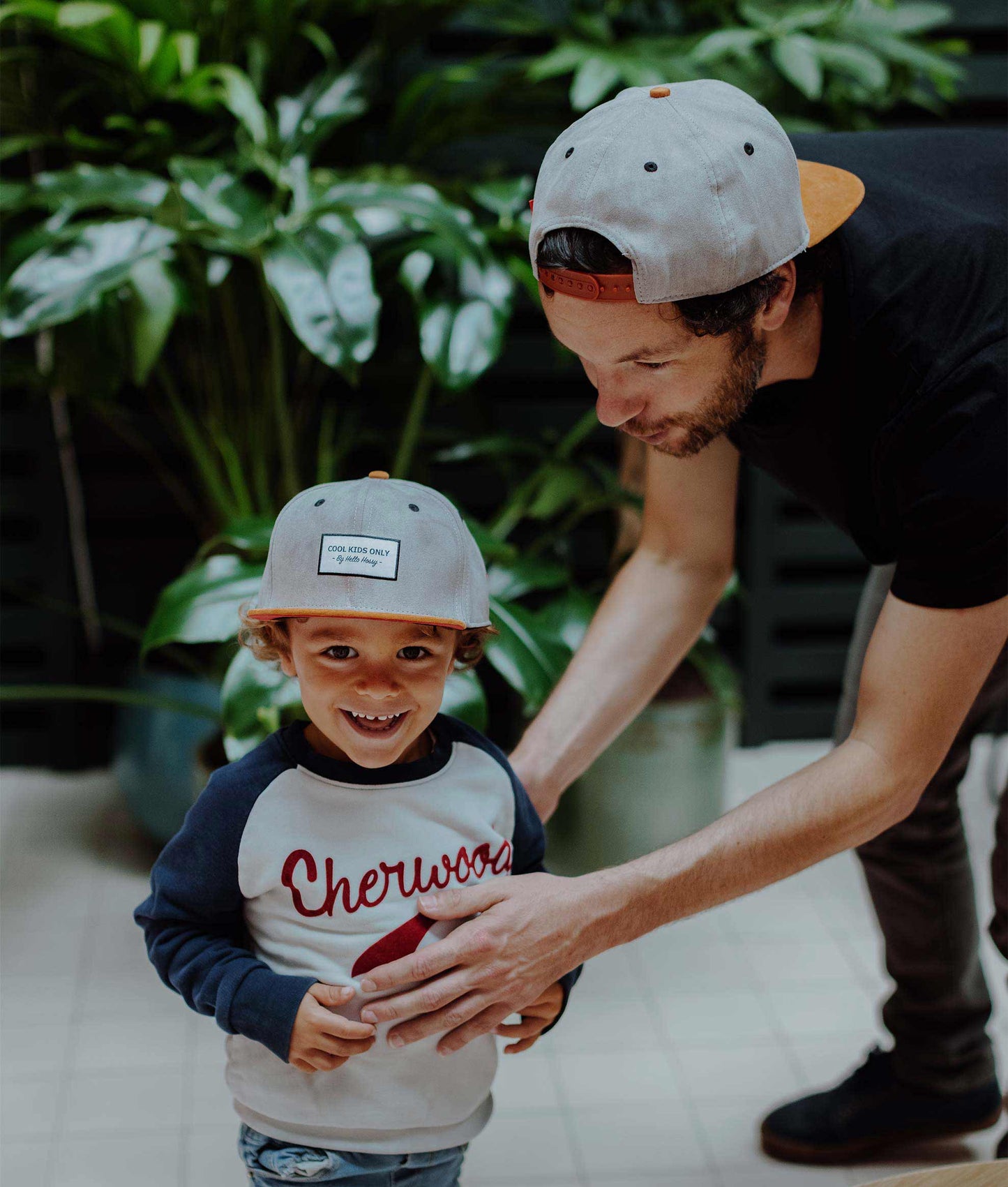 Casquette Daim Street Grey Enfants & Bébés, Cool Kids Only, Hello Hossy