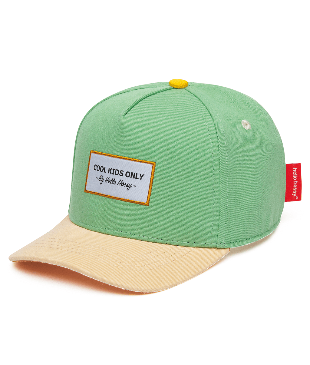 Casquette Enfants Mini Garden, visière courbée, 100% coton biologique, certifiée Oeko-Tex, dès 9 mois, Cool Kids Only !