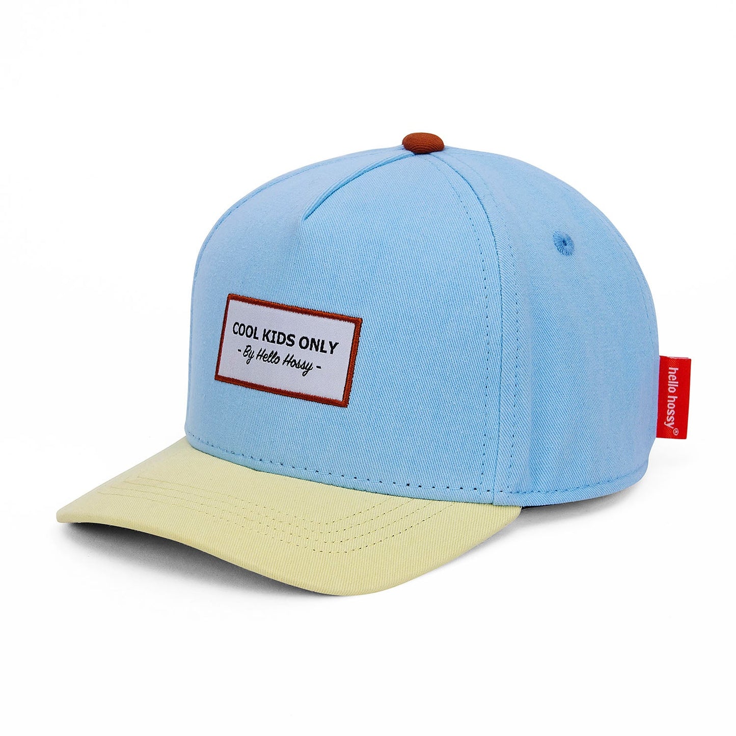Casquette Enfants Mini Water, visière courbée, 100% coton biologique, certifiée Oeko-Tex, dès 9 mois, Cool Kids Only !