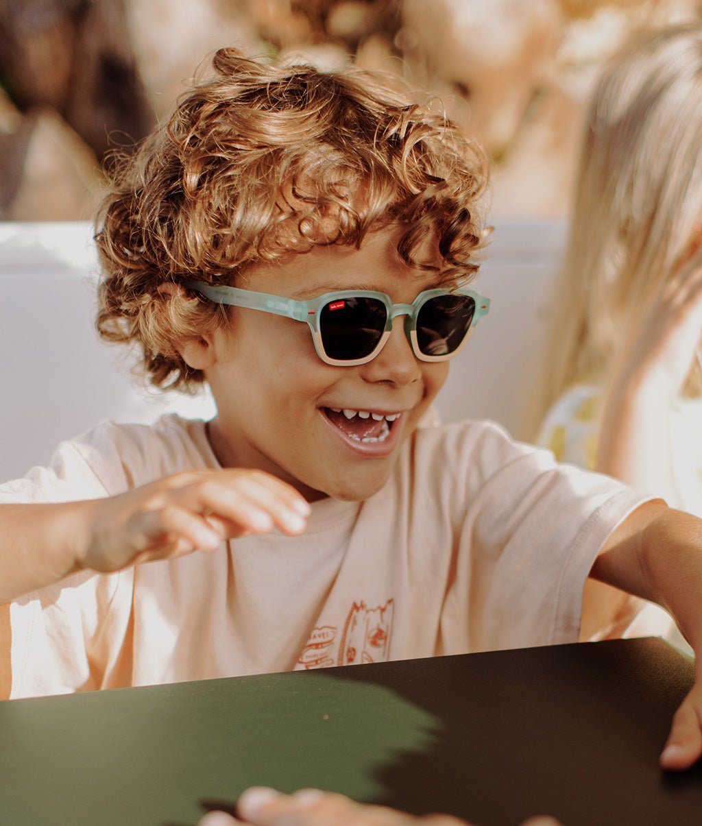 Lunettes de soleil Enfants Mini Jerry, colorées, verres catégorie 3, UV400, verres polarisés, dès 2 ans, Cool Kids Only !