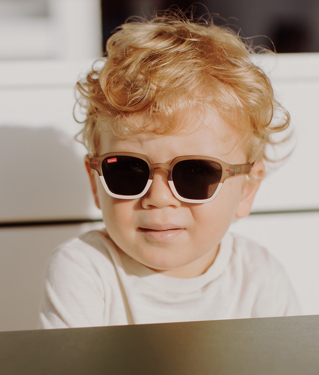 Lunettes de soleil Enfants Mini Jimmy, colorées, verres catégorie 3, UV400, verres polarisés, dès 2 ans, Cool Kids Only !