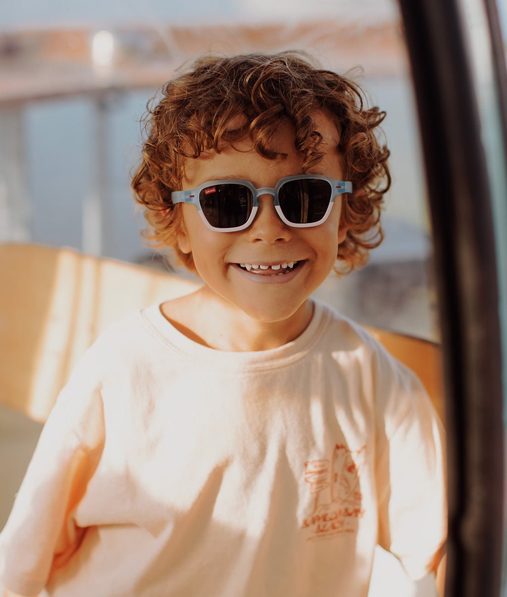 Lunettes de soleil Enfants Mini Kelly, colorées, verres catégorie 3, UV400, verres polarisés, dès 2 ans, Cool Kids Only !