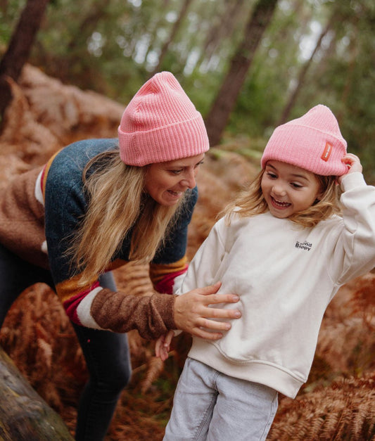 Family Pack Pink (set of 5 beanies)