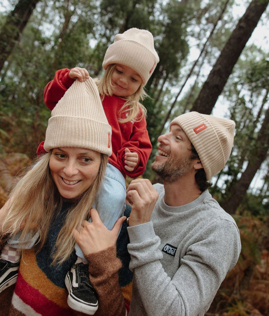 Family Pack Creamy (set of 5 beanies)