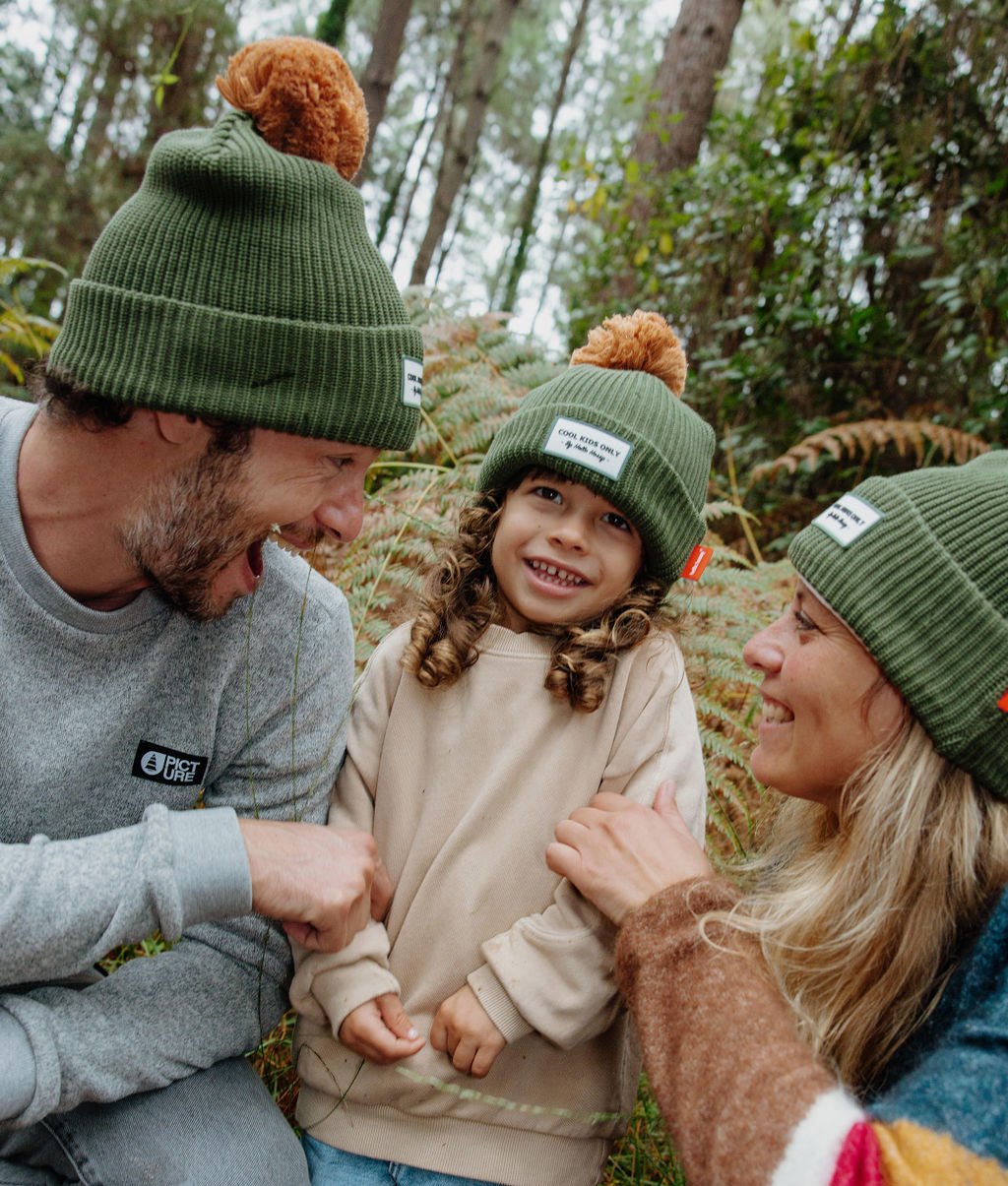 Pack Famille Forest (Lot de 5 bonnets)