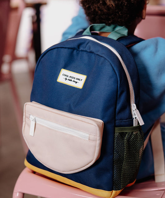Mini Dark Blue Backpack