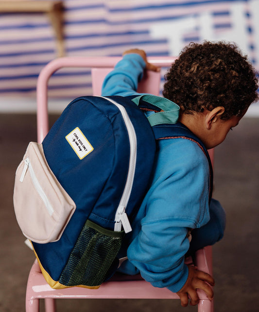 Mini Dark Blue Backpack