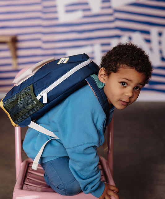Mini Dark Blue Backpack