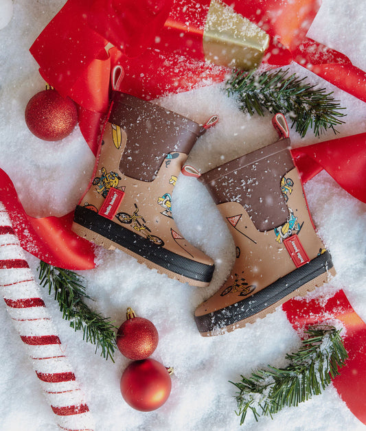 Mascots Ride Rain Boots