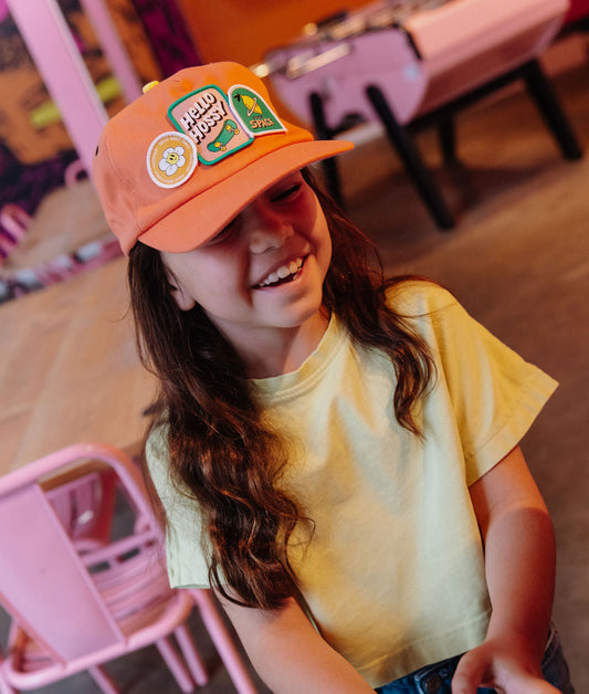 Patchy Orange Cap