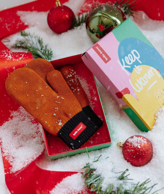 Hotty Blacky Mittens