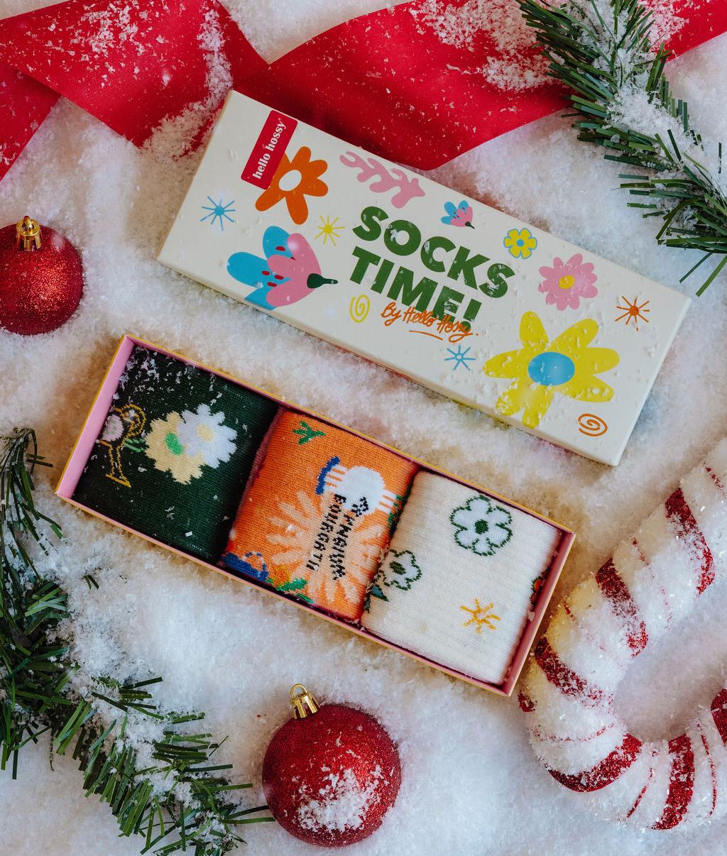 Pack of Socks - Wildflowers