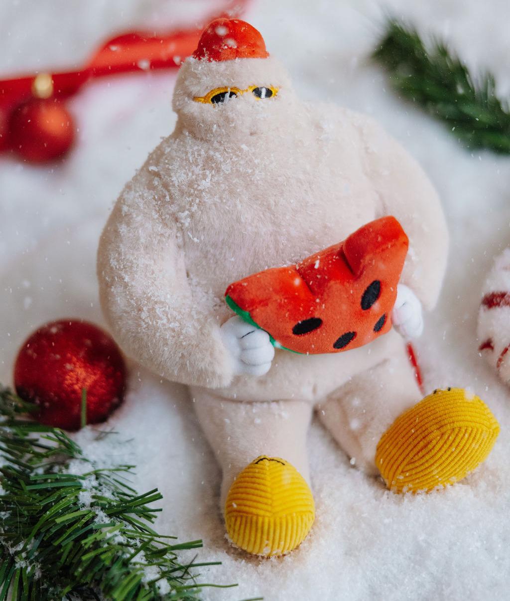 Frosty Yeti Plush Toy