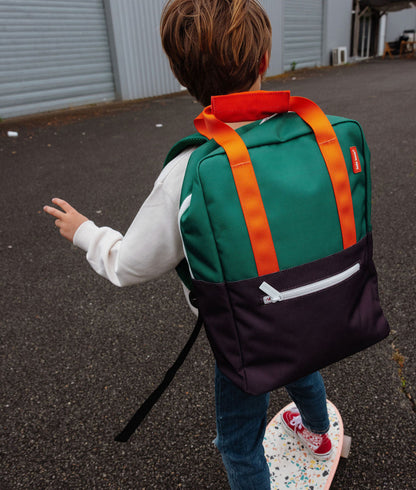 Mini Dark Green Backpack