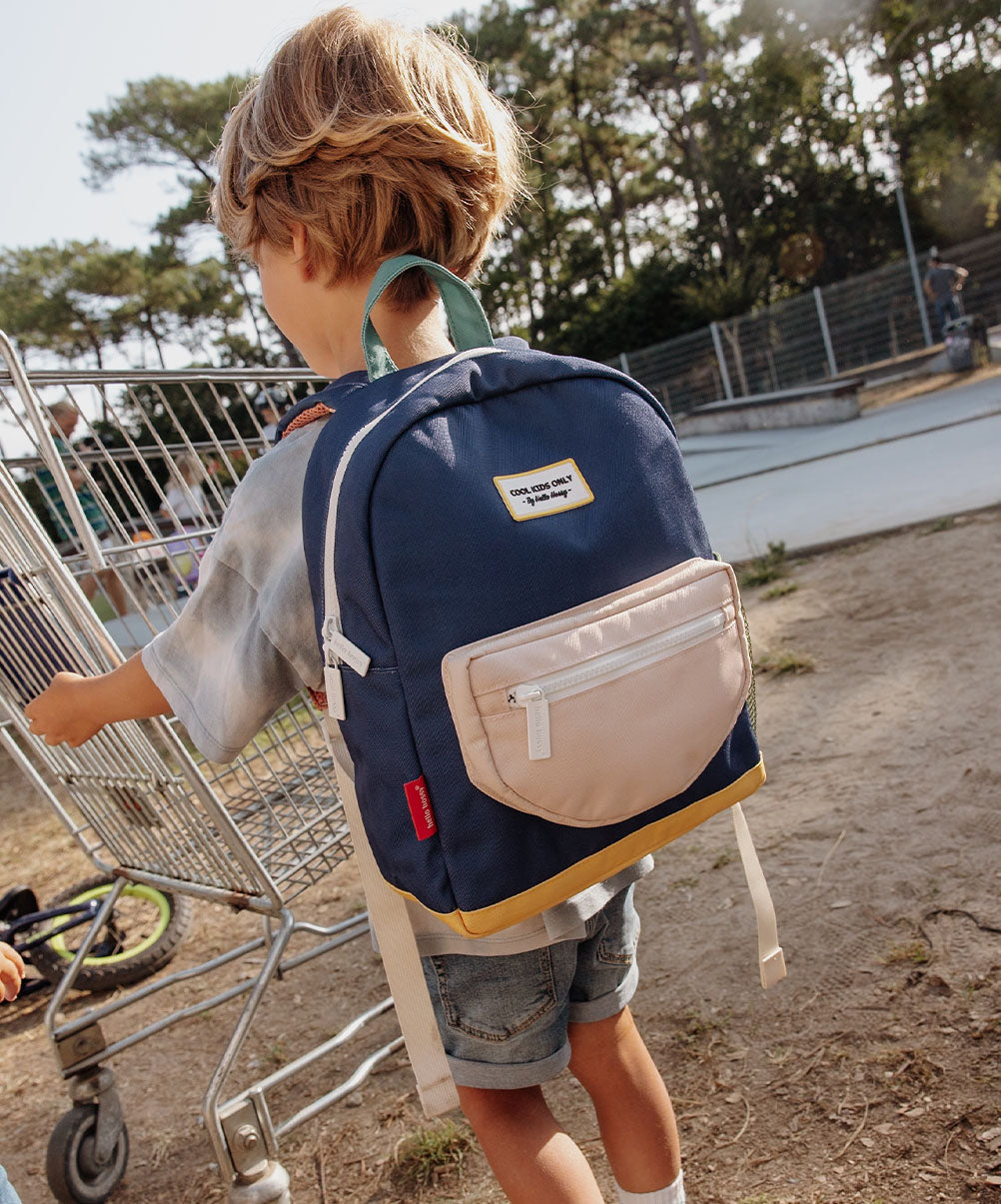 Mini Dark Blue Backpack