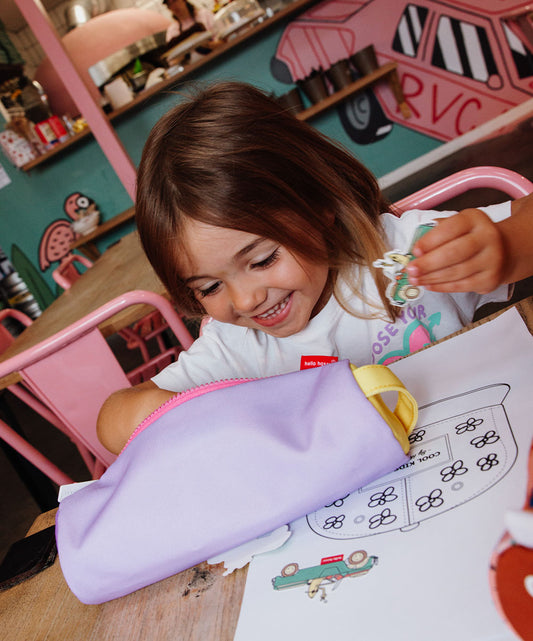 Mini Mauve Pencil Case