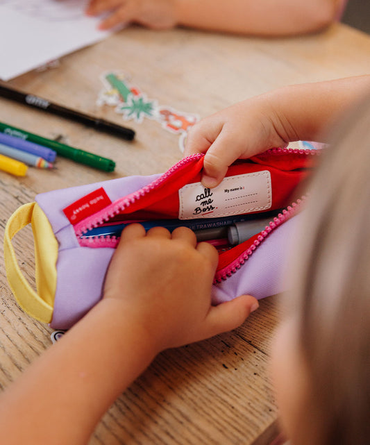 Mini Mauve Pencil Case