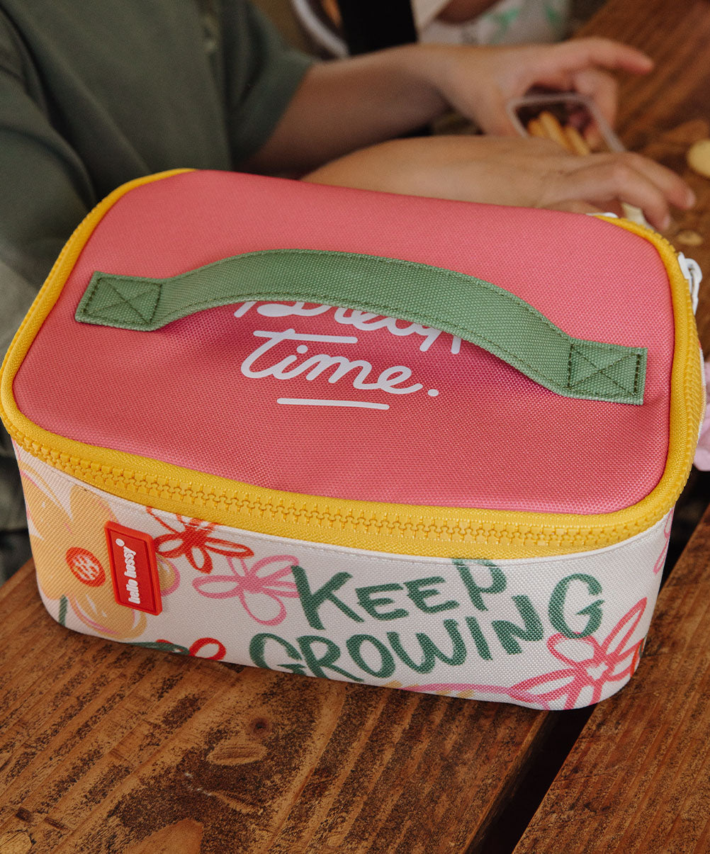 Flower Artwork Lunch Bag